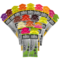SIS GO Isotonic Energy Gel Variety Pack - 28 x 60 ml (4 pack)